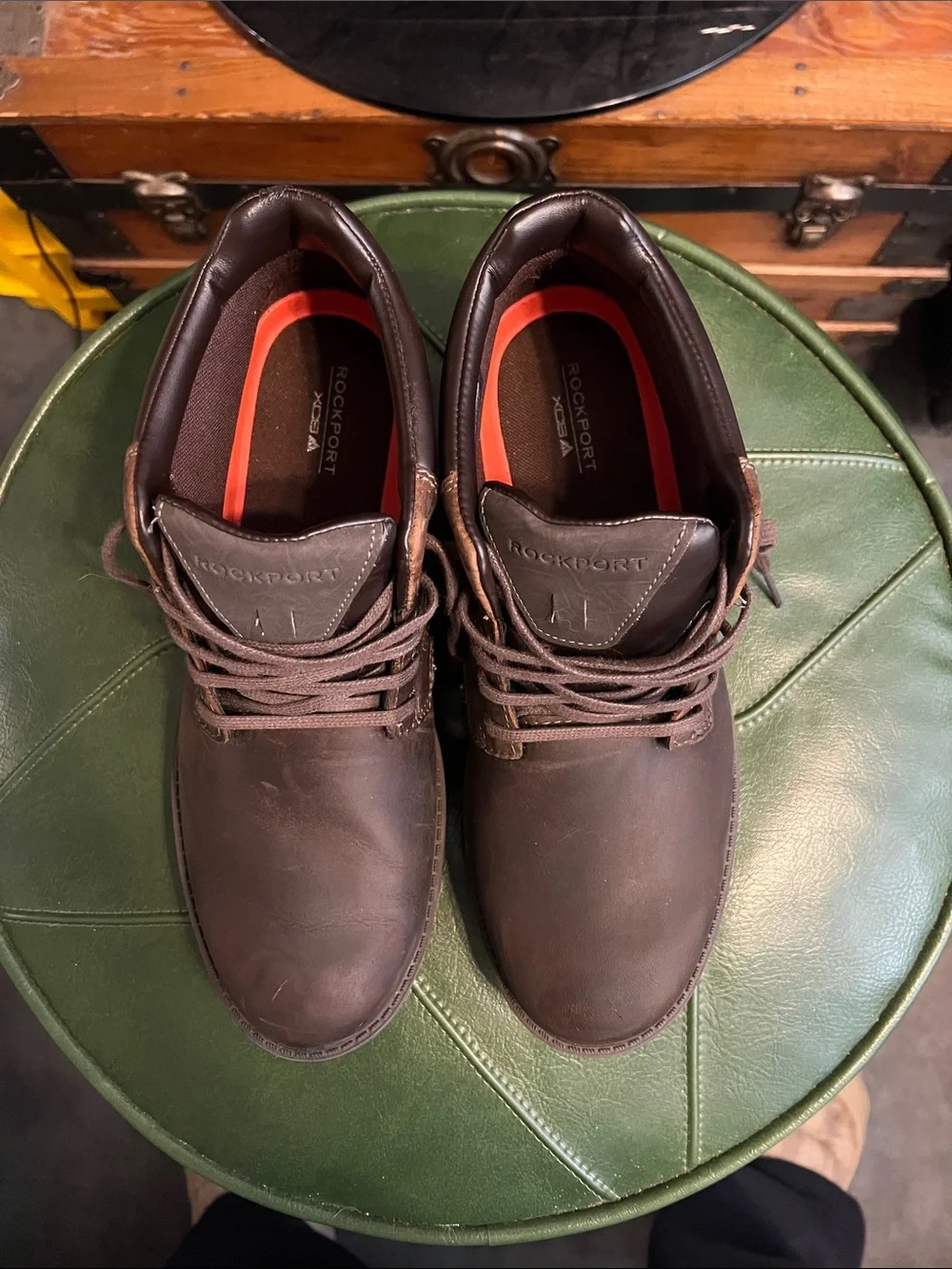 ROCKPORT WEATHER OR NOT NEW TAN SUEDE LEATHER BOOTS WITH HYDRO-SHIELD WATERPROOF